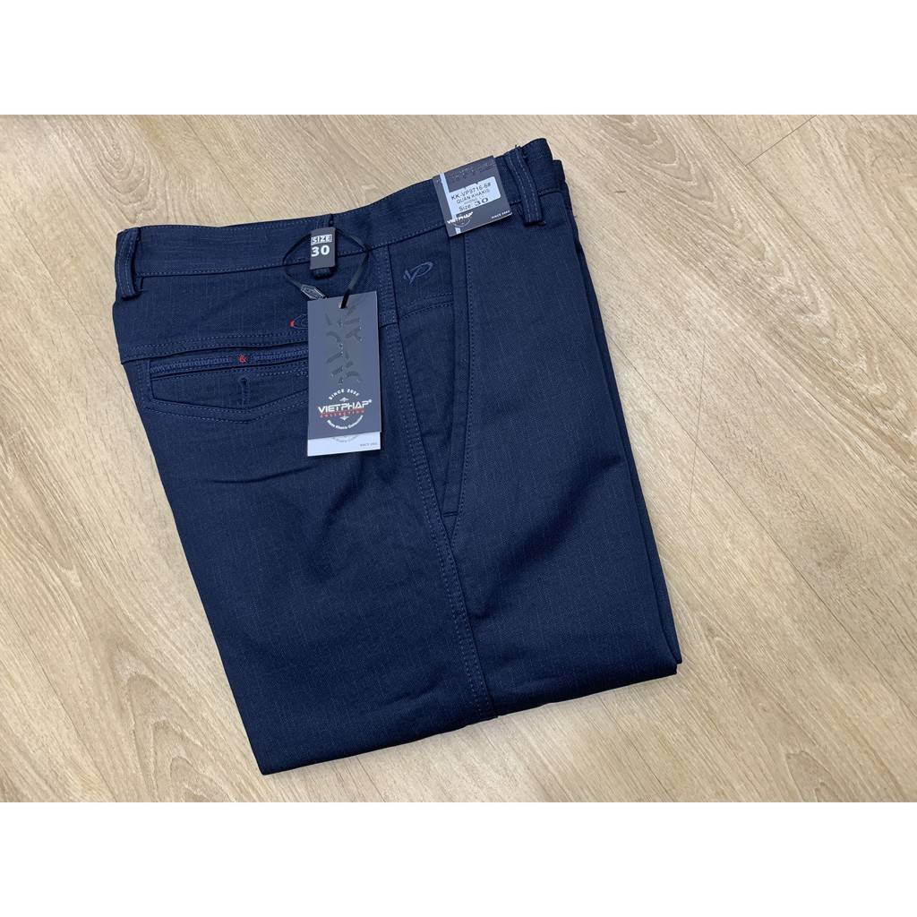 Quần kaki nam dài không ly cao cấp 9716