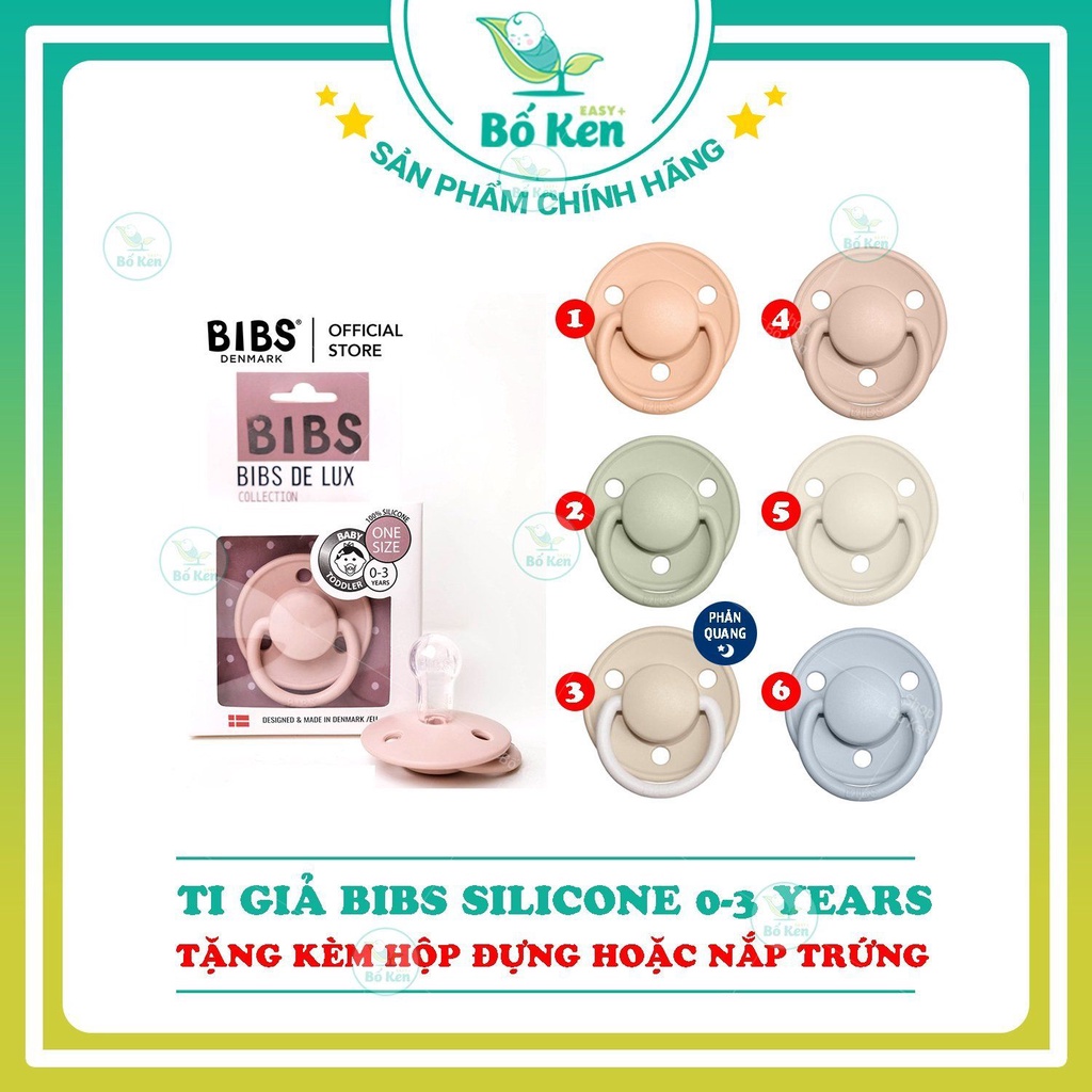 Shop Bố Ken Ti Ngậm Bibs Couture &amp; Delux [100% Hàng Chính Hãng,Tặng Kèm Hộp Đựng ]