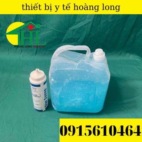 Gel siêu âm star sonong màu xanh can 5 lít