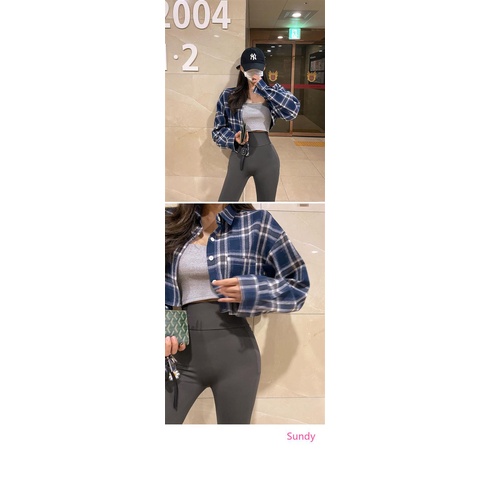 Áo Sơ Mi Tay Dài Kẻ Sọc Ca Rô Cổ Polo Kiểu Pháp Thời Trang Mùa Xuân Cho Nữ