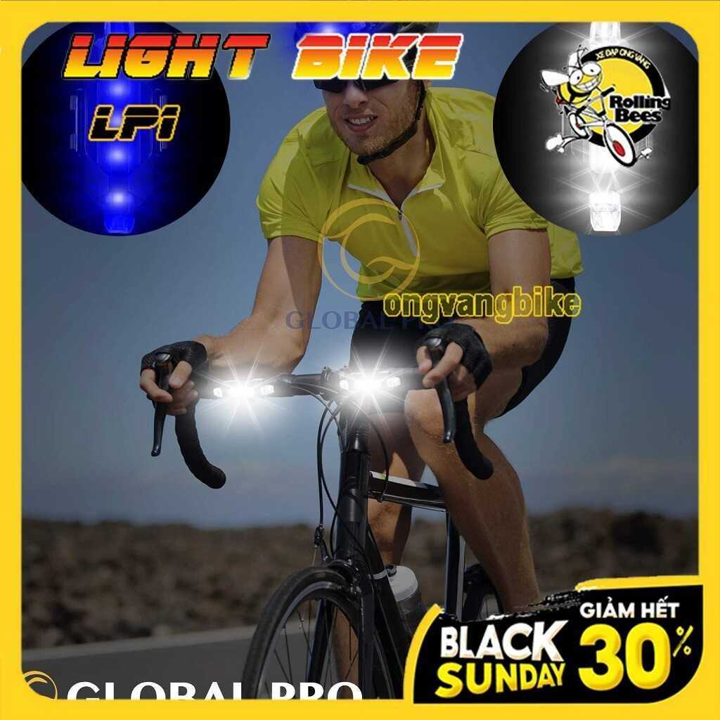 Đèn LED, Đèn Hậu, Đèn Đuôi Xe Đạp thể thao... Hoạt động bằng PIN sạc Micro USB