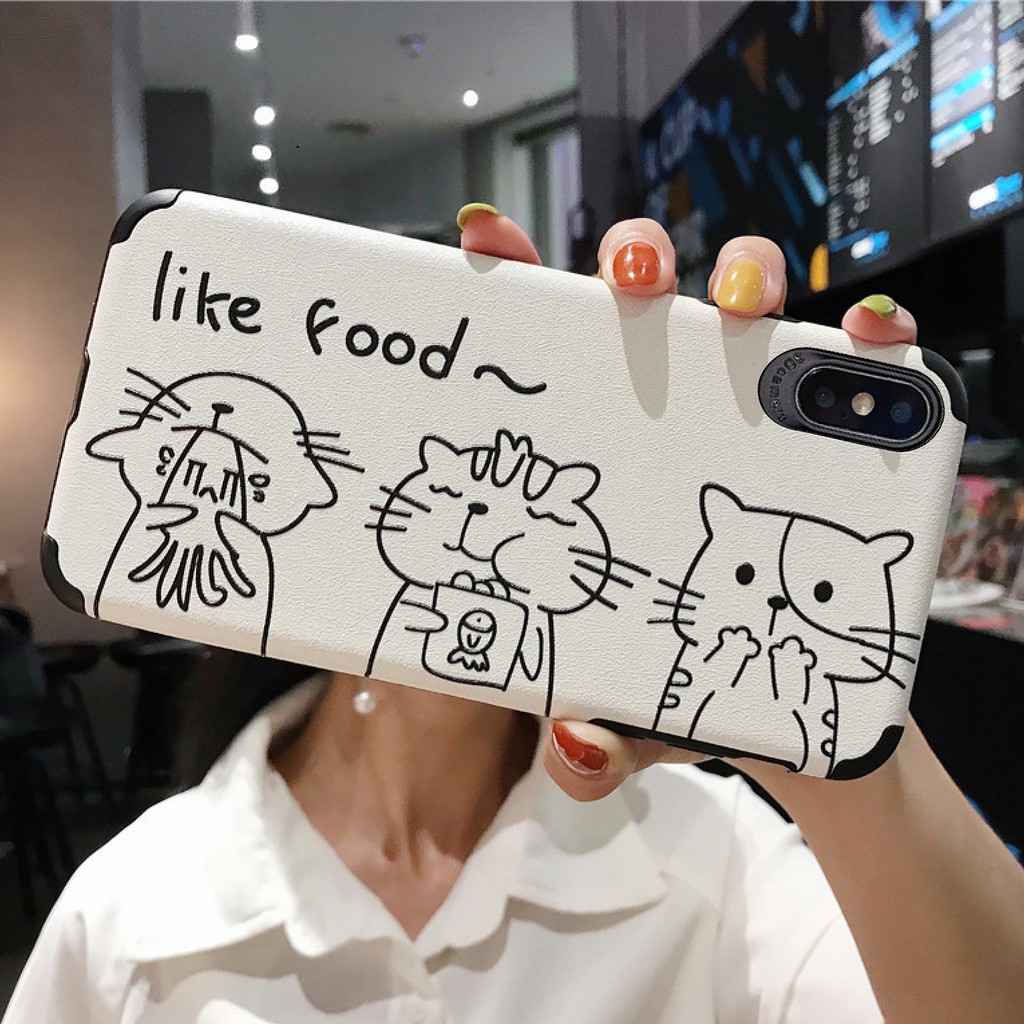 [ OPPO ] Ốp Lưng Da IMD Like Food - R045 | BigBuy360 - bigbuy360.vn