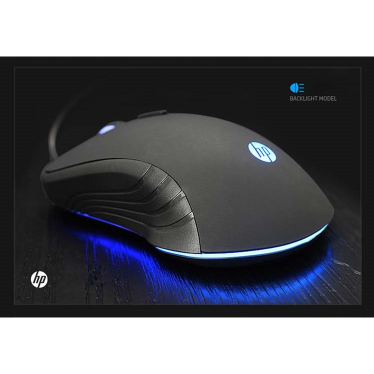 Chuột game có dây HP G100 có led-Chip IC AVAGO Gaming