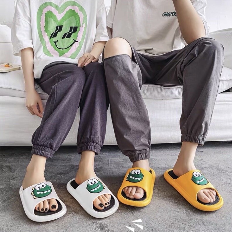 Dép khủng long nam nữ bánh mì êm chân chống trơn trượt,Dép bánh mì đúc nguyên khối xinh xỉu