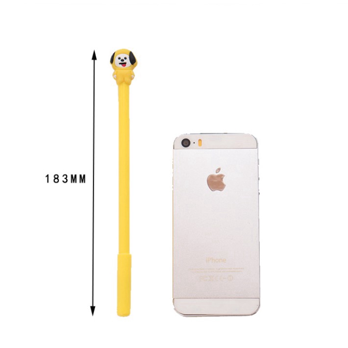 Moon Unicorn Sáng tạo Dễ thương Bút Gel 0.5mm Mực đen Sinh viên Văn phòng phẩm Đồ dùng văn phòng