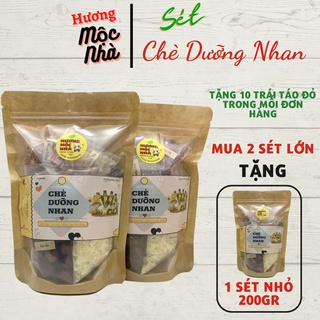 Chè Dưỡng Nhan Tuyết Yến Nhựa Đào 13 Vị Sét Lớn 630gr 24 - 28 Chai 330ml Nguyên Liệu 100% Từ Tự Nhiên