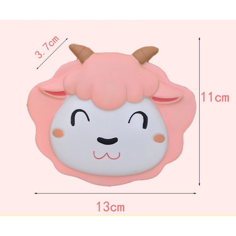 Hộp Đựng Răng Sữa Cho Bé Bằng Resin Hình Cừu Sáng Tạo