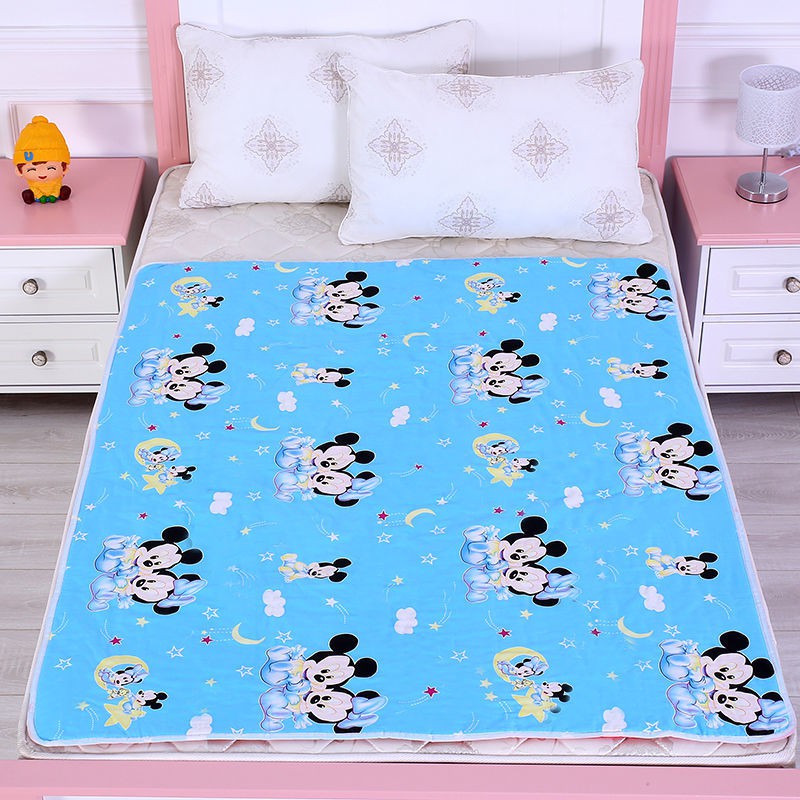 Nệm Cotton Thoáng Khí Chống Thấm Nước Có Thể Giặt Sạch Tiện Lợi Dành Cho Người Lớn Và Trẻ Em