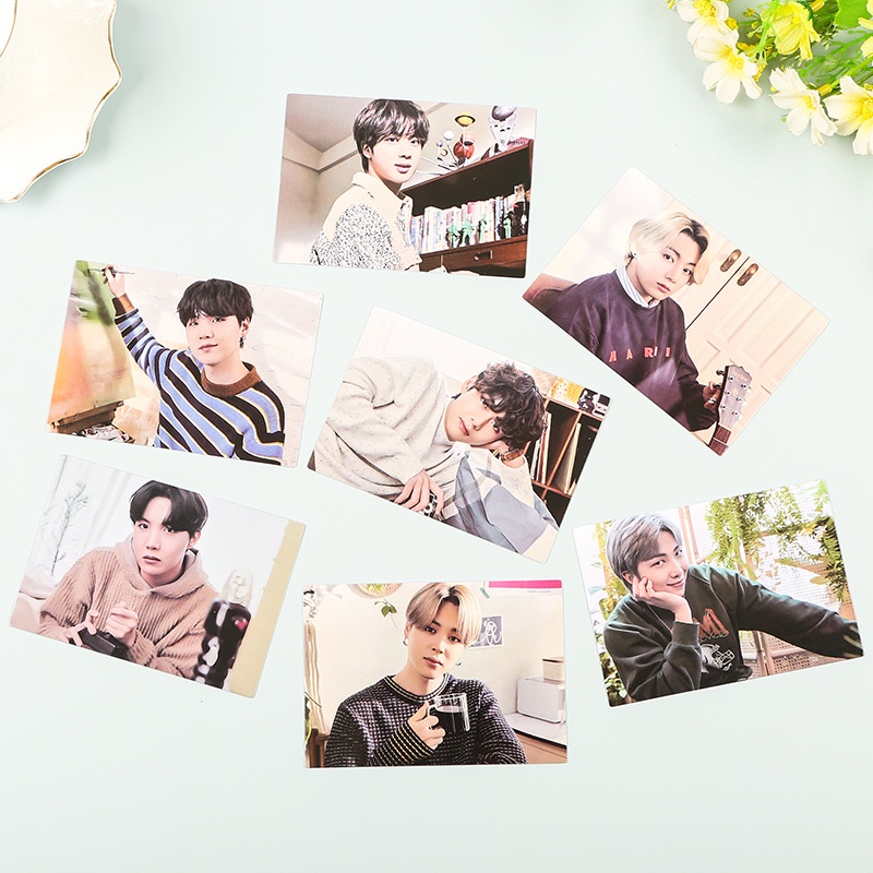 Bộ 7 Thẻ Hình Lomo Nhóm Nhạc BTS
