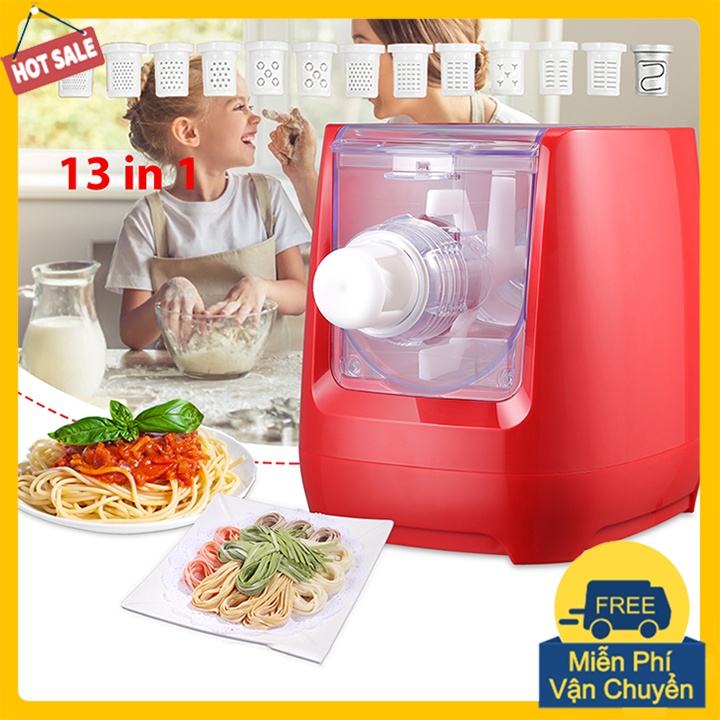 Máy Làm Mì, Máy Làm Bún Phở Tươi - Tặng kèm 13 khuôn Chính Hãng SOKANY