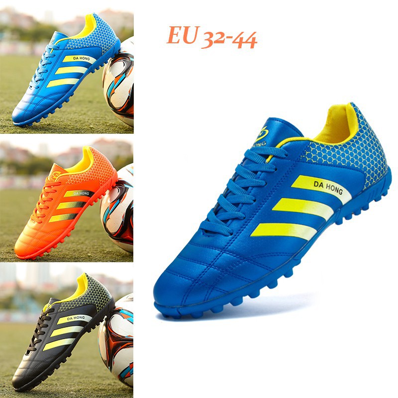 LV-NEW Giầy bóng đá phủi chính hãng đế thấp kid's and men's soccer shoes indoor Futsal sneakers 🔥 ⚭