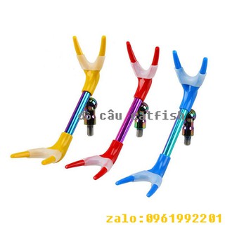 Đầu gác cần câu đài bập bênh có 3 màu-gác
