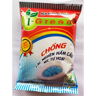 Men xử lý bể phốt , bồn cầu I Green loại mới chống hôi