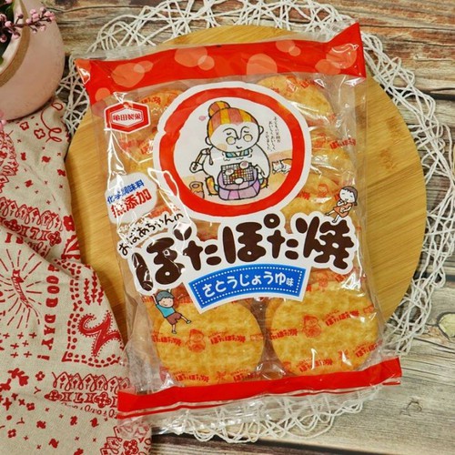 Bánh gạo bà già nhật bản Kameda Potapota yaki 124g (22 cái / gói )