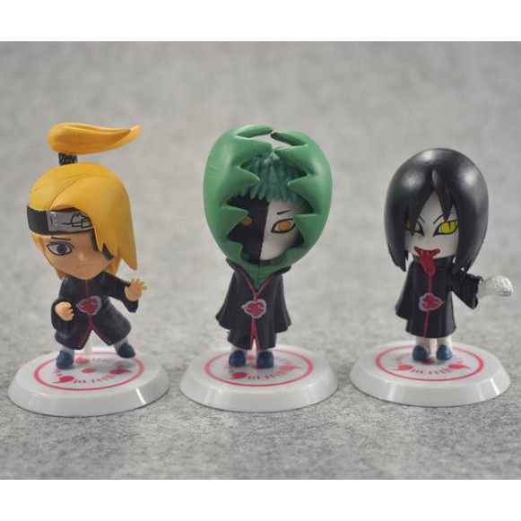 SET 11 MÔ HÌNH NARUTO AKATSUKI CỰC CHẤT