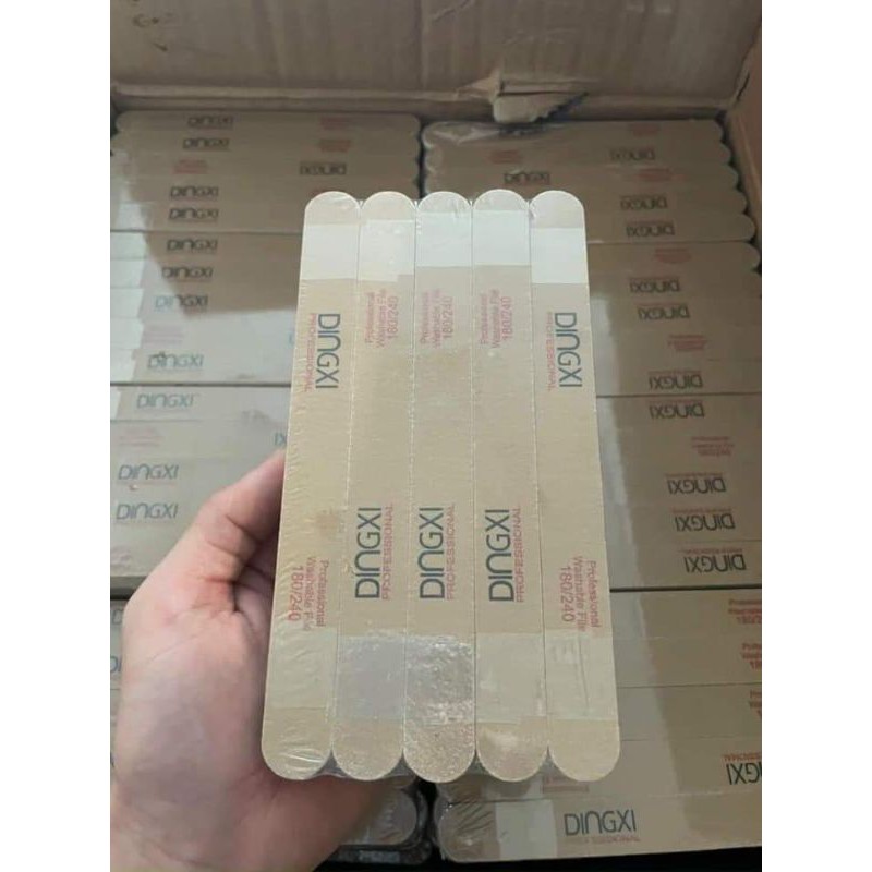 Dũa móng tay Dingxi ,dũa bò vàng,dũa móng gel,móng bột siêu sắc