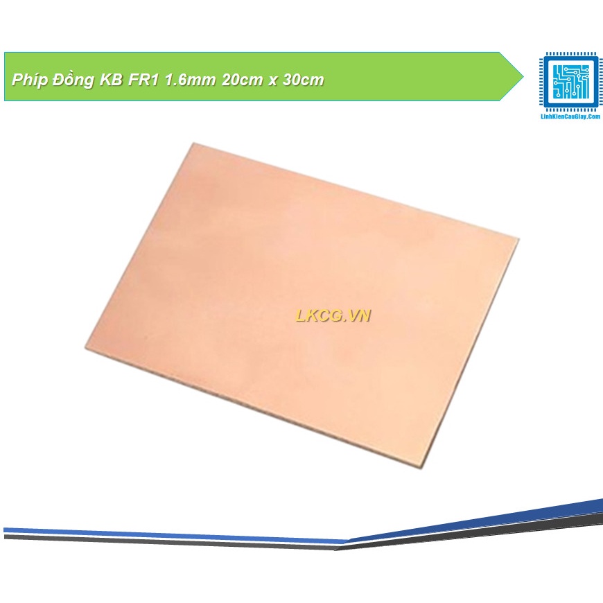 Phíp Đồng KB FR1 1.6mm 20cm x 30cm