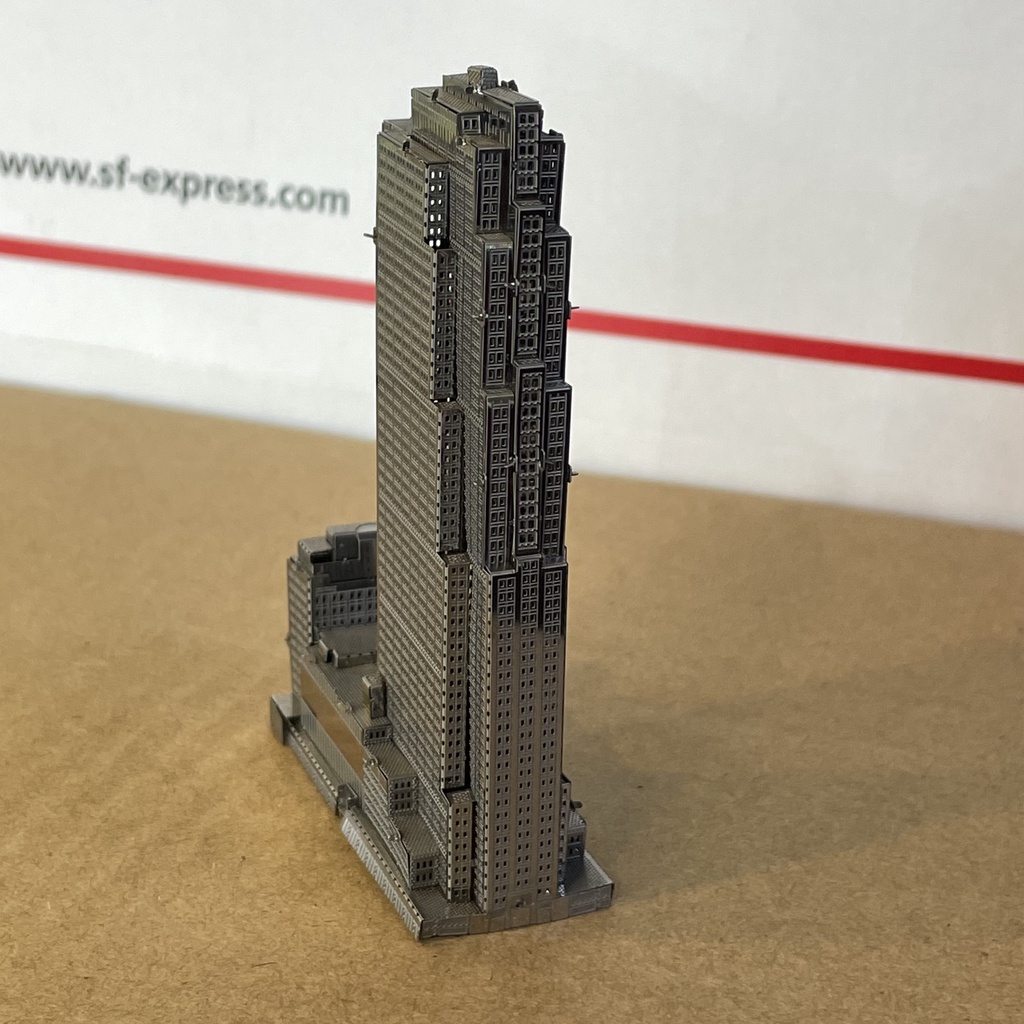 Mô Hình Kim Loại 3D Lắp Ráp Kiến Trúc Nhà Cao Tầng 30 Rockefeller Plaza