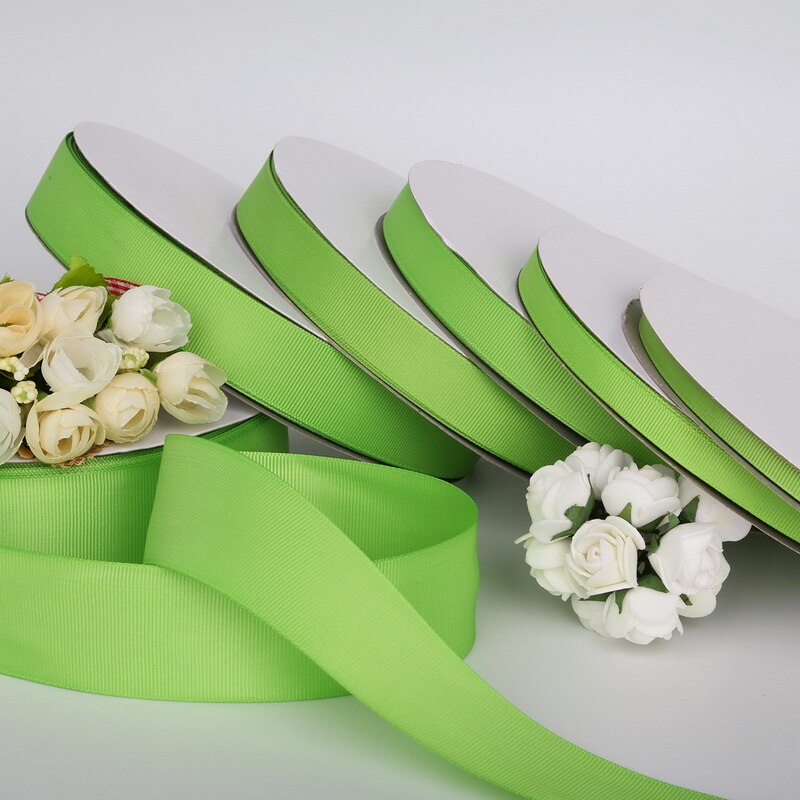 Cuộn dây ruy băng 5 yard kích thước 7mm / 10mm / 15mm / 20mm / 25mm / 38mm tùy chọn