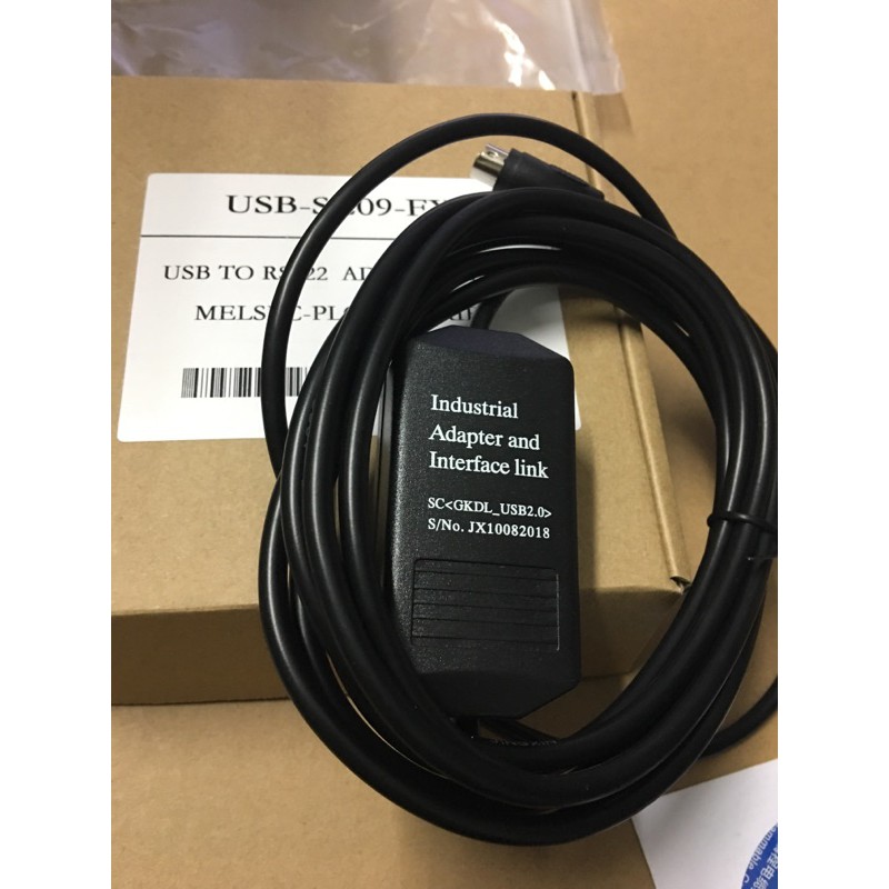 Cáp lập trình plc mitsubishi USB-SC09-FX