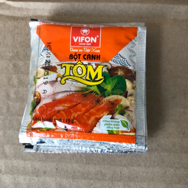 Lốc 5 Túi Bột Canh Tôm Vifon 10g