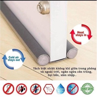 Xốp mép chèn khe cửa chống gió lùa chống bụi chống côn trùng
