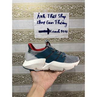 Giày sneaker prophere xám viền xanh