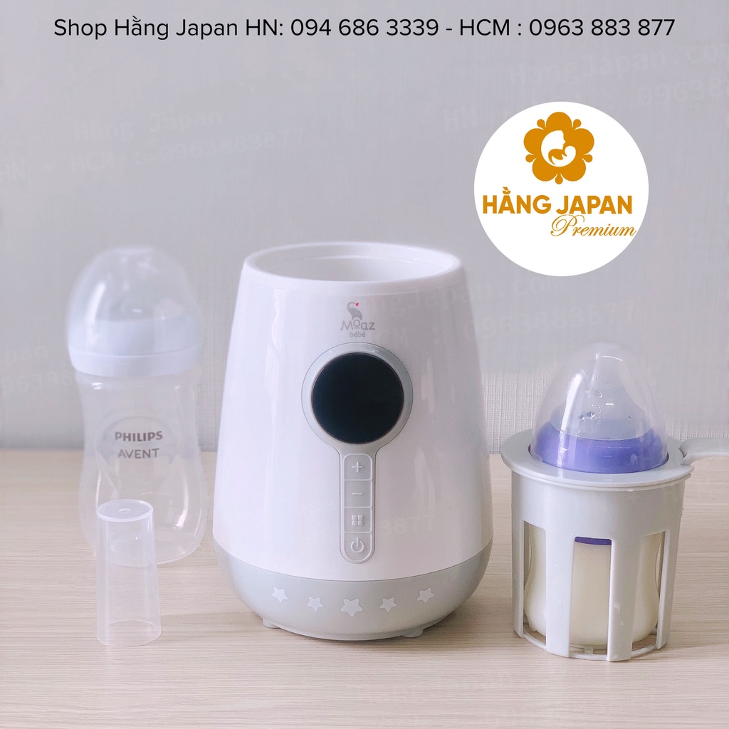 Máy hâm sữa siêu tốc Moaz bebe MB-021 Bảo hành chính hãng