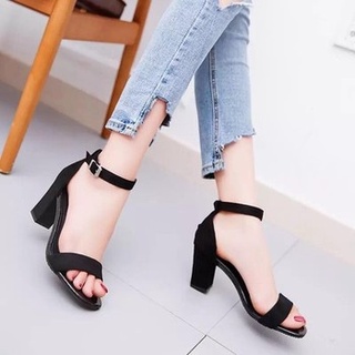 Giay cao gót 7 phân gót vuông size nhỏ 31 32 33 34