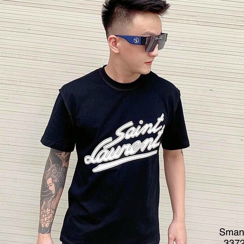 Áo Thun, Áo Phông In Chữ 3D Thời Trang Chất Thun Cotton Mềm Mịn - AC90