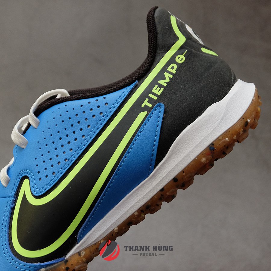 GIÀY ĐÁ BÓNG CHÍNH HÃNG NIKE TIEMPO LEGEND 9 ACADEMY TF - DA1191-403 - XANH/VÀNG NEON