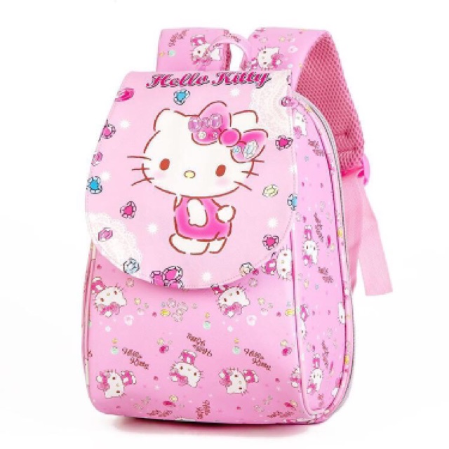 Balo học sinh kiểu dáng thời trang Hàn Quốc Hello Kitty và pony