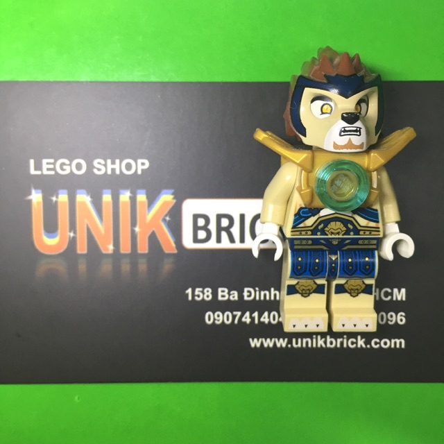 Lego UNIK BRICK Lennox - Sư tử bờm nâu trong Huyền thoại Chima chính hãng (như hình)