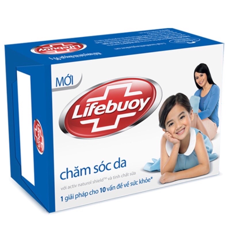 Xà Bông Cục Lifebuoy Chăm Sóc Da Hộp 90g