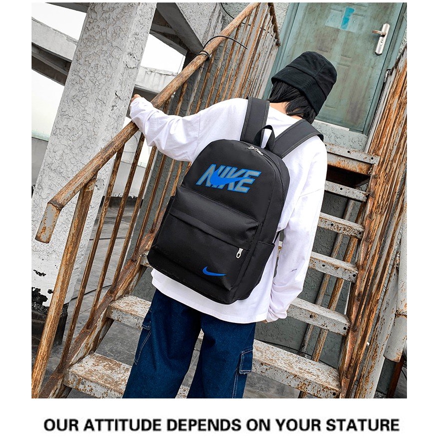 New Nike Backpack Men's Bag Women's Bag Sports Bag Student Bag Leisure Bag Backpack Men Outdoor Sports Travel Backpack Tide Brand Backpack Men's Street Backpack Student School Backpack Backpack Outdoor Basketball Bag Computer Travel Bag