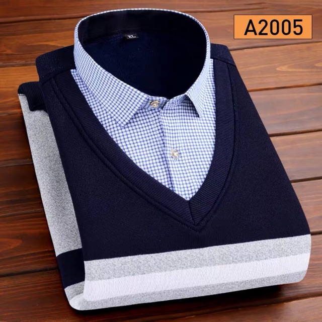 Áo sơ mi lót lông nam mã A2001-2010 hàng QCCC | BigBuy360 - bigbuy360.vn