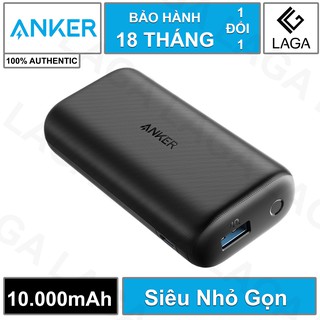 [Freeship toàn quốc từ 50k] Pin Sạc Dự Phòng ANKER PowerCore 10000mAh Redux - A1234