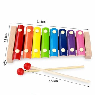 Đàn gỗ 8 thanh - kích thích thính giác trẻ