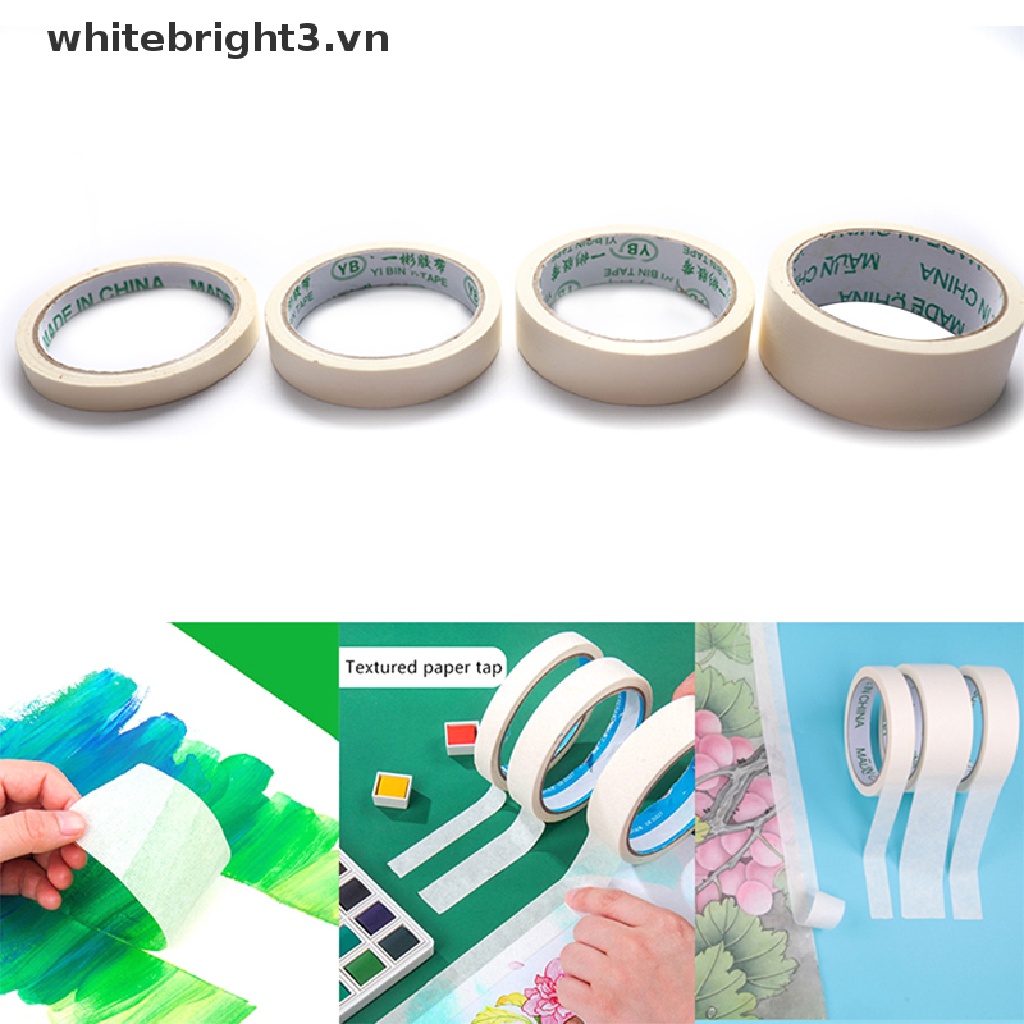 Bộ 3 Cuộn Băng Keo Màu Nước Vẽ Tranh Nghệ Thuật