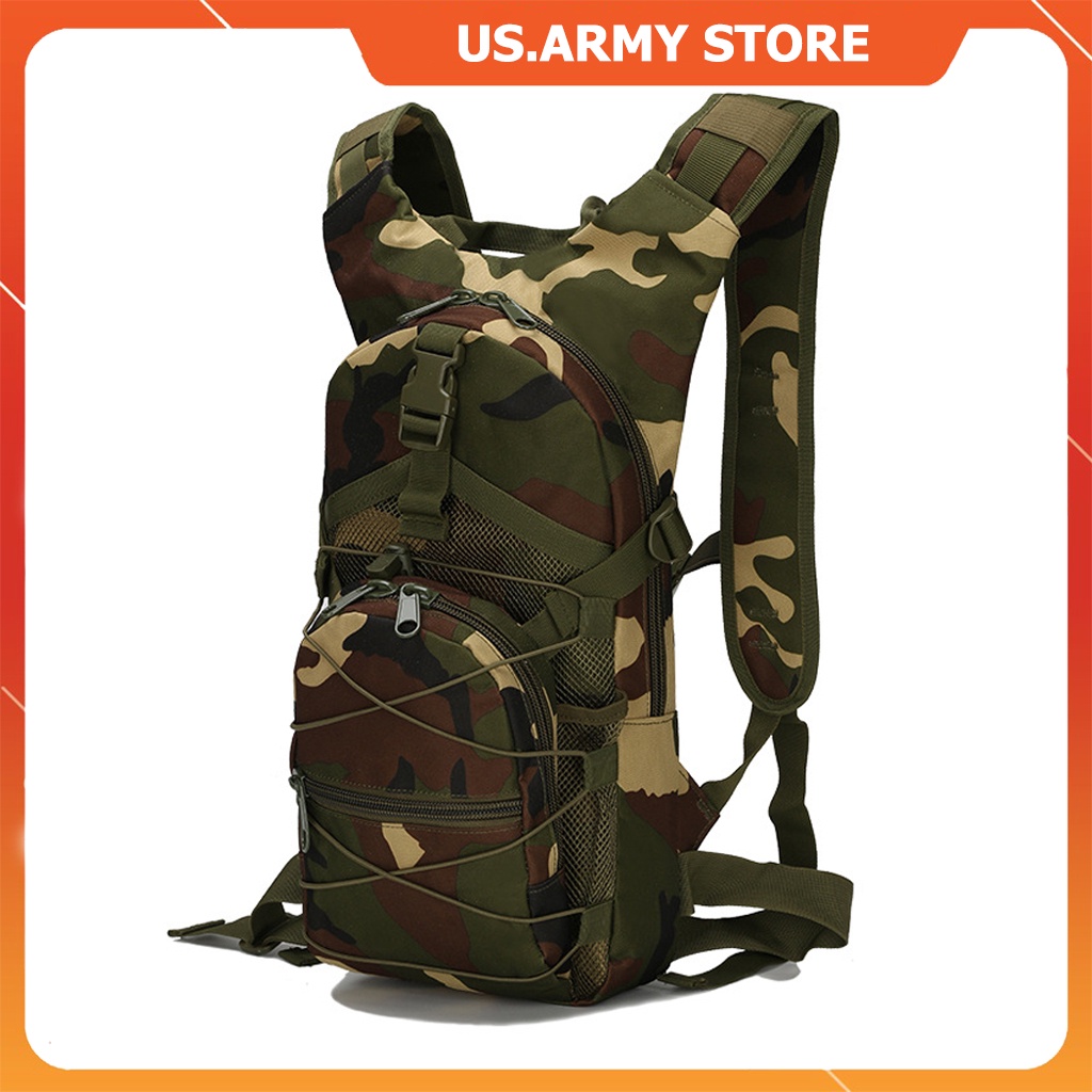 Balo Thời Trang US ARMY Dùng Cho Du Lịch Đi Phượt Phong Cách Phượt, Balo Chiến Thuật