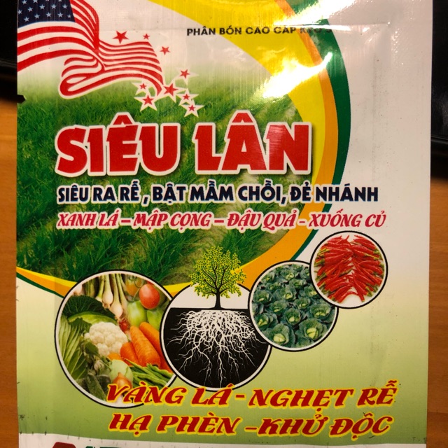 SIÊU LÂN - Siêu ra rễ, bật mầm chồi, đẻ nhánh (gói: 15 gr)