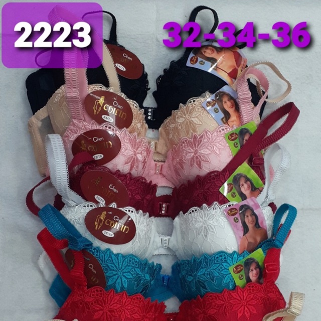 Áo ngực (2223) ren mút vừa cài trước