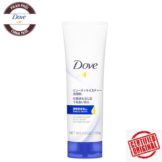 Sữa Rửa Mặt Tinh Chất Cấp Ẩm Dove Beauty Serum Facial Cleansing Foam For Soft, Smooth And Moisturized Skin 130g
