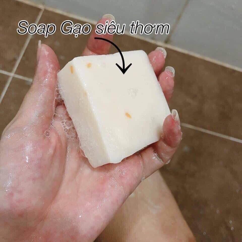 Xà Phòng Cám Gạo Thái Lan Jam Rice Milk Soap