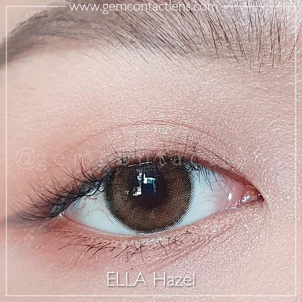 Áp Tròng ELLA HAZEL - Ẩm Cao 55% - HSD 6 tháng - Lens Tự Nhiên Viền Mỏng Đủ Độ Ẩm Cao Phù Hợp Cho Mắt Nhạy Cảm