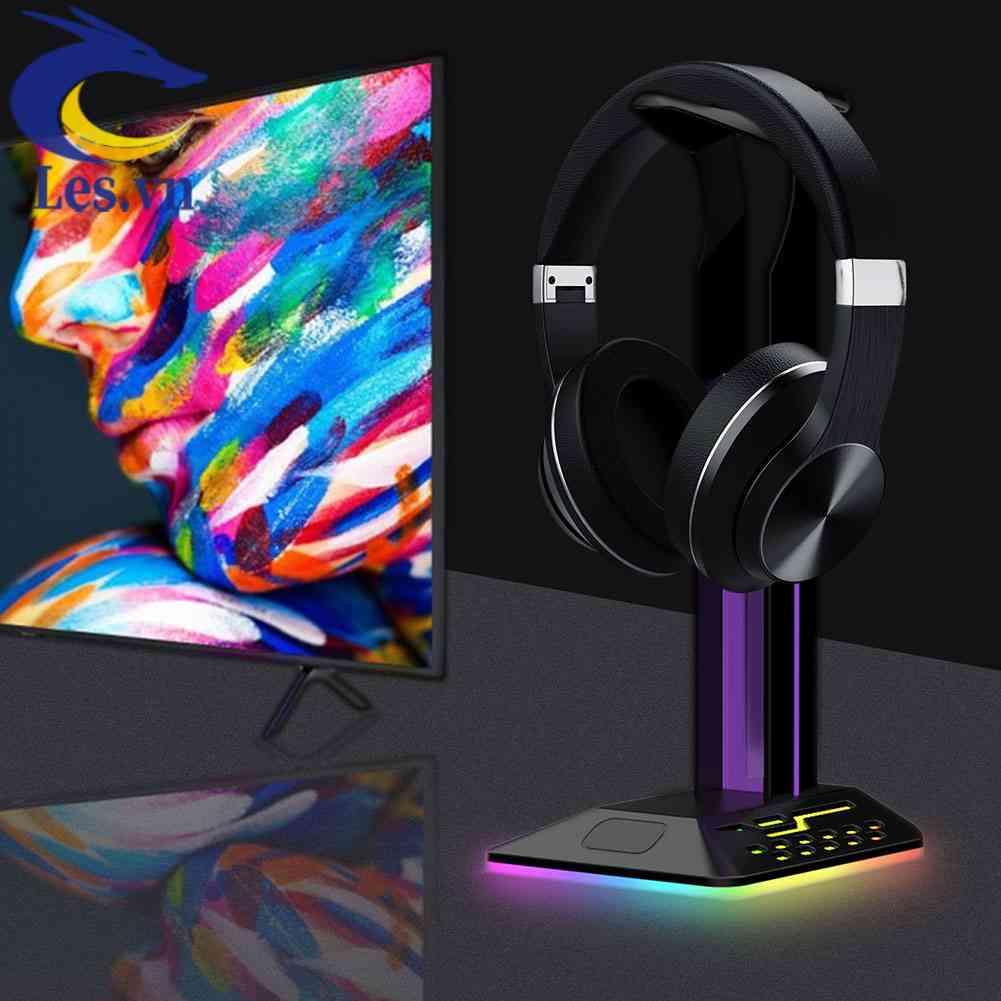 Giá Đỡ Tai Nghe Chơi Game 6 Chế Độ Màu RGB