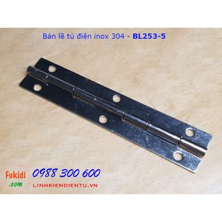 Bản lề tủ điện, bản lề lá SU304 size 32x150mm, dày 1.5mm - BL253-5