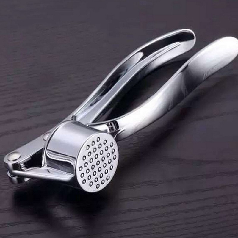 Dụng cụ ép nghiền tỏi gừng bằng thép không gỉ mới