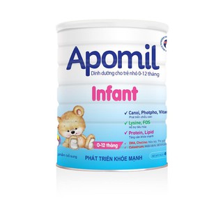 Sữa apomil infant 900g