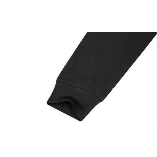 Áo thun Nelly dài tay nửa cổ giữ nhiệt bo tay áo phông